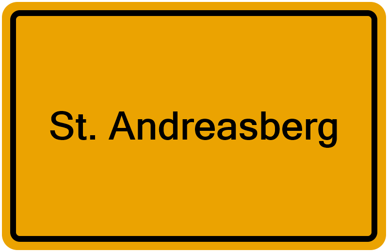 Handelsregisterauszug St. Andreasberg